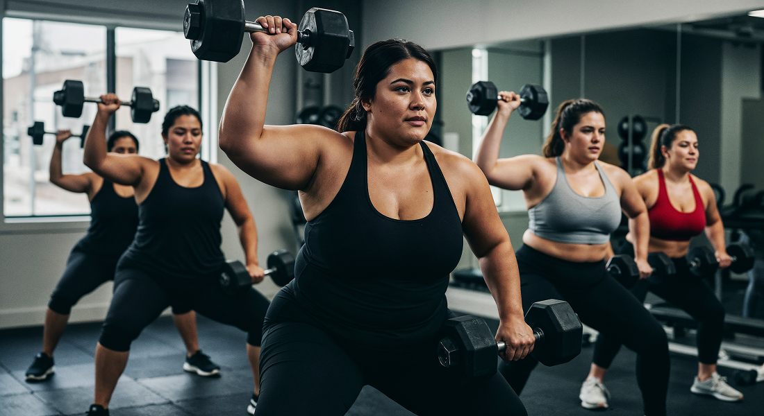 plus-size-person-working-out